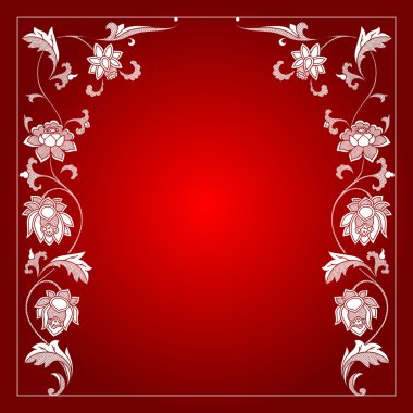 vektör vintage kenarlık çerçevesi