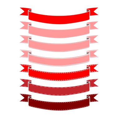 Vintage şerit Banner koymak