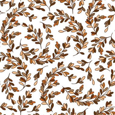 Yaprak desenli. Seamless modeli