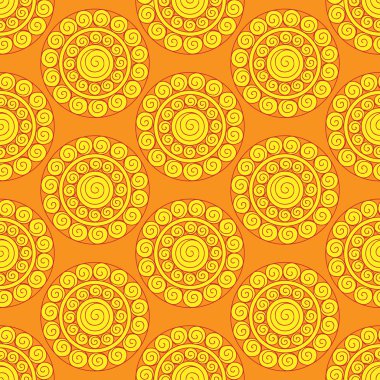 Retro seamless modeli Güneş ile. Retro sorunsuz desenleri kümesi.