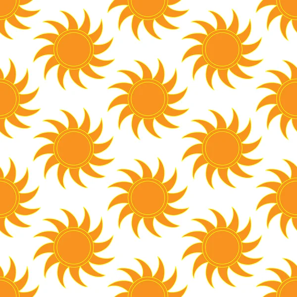 Retro  seamless pattern with suns. Retro seamless patterns set. — Stock Vector