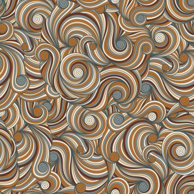 Doodle sorunsuz arka plan. Elle çizilmiş