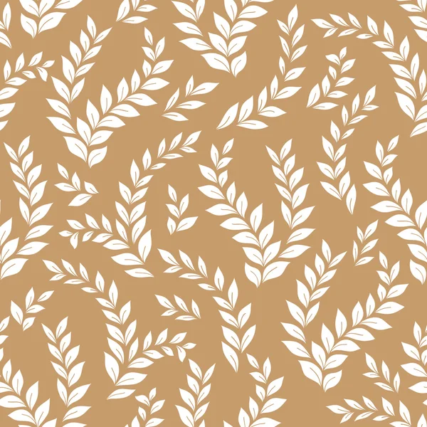 Yaprak çiçek desenli