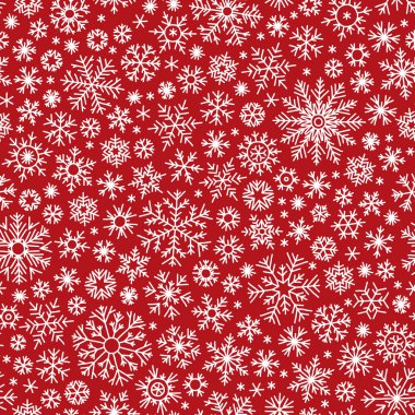 Noel sorunsuz doodle desen kar taneleri ile
