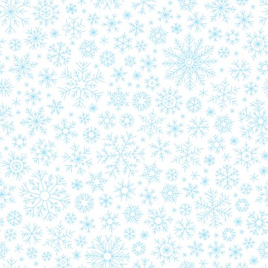 Noel sorunsuz doodle desen kar taneleri ile