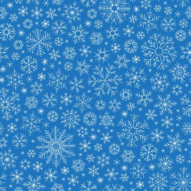 Noel sorunsuz doodle desen kar taneleri ile