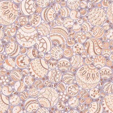 Noel topları ile sorunsuz Noel arka plan