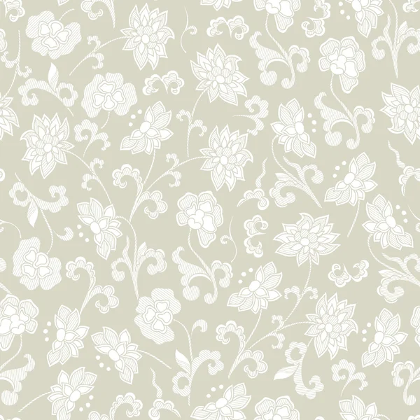 Nahtlose Vintage floralen Hintergrund — Stockvektor