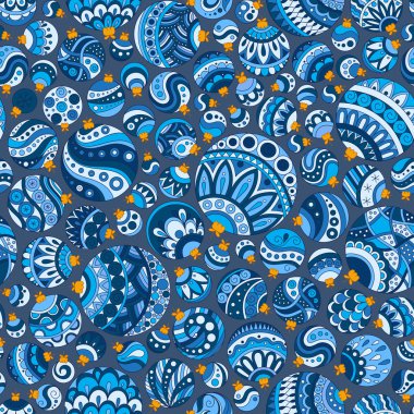 Noel topları ile sorunsuz Noel arka plan.