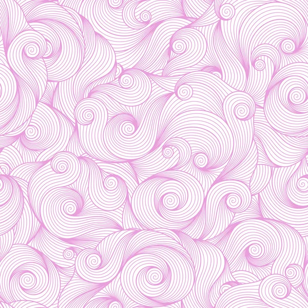 Doodle violet seamless background — Wektor stockowy