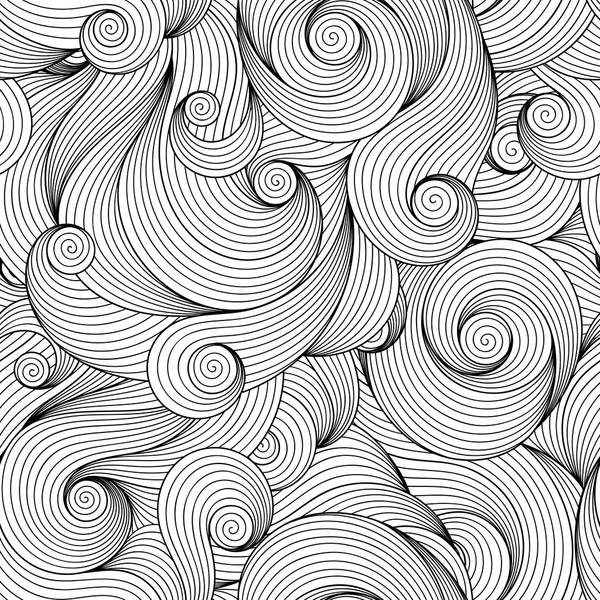 Seamless Pattern for coloring book.