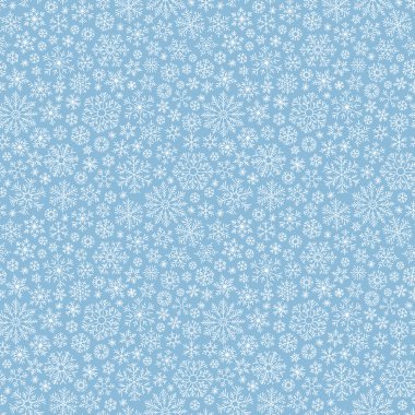 Noel sorunsuz doodle desen kar taneleri ile