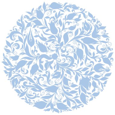 Vektör çiçek arka plan. Çiçek çelenk ile çizilmiş süsleme el