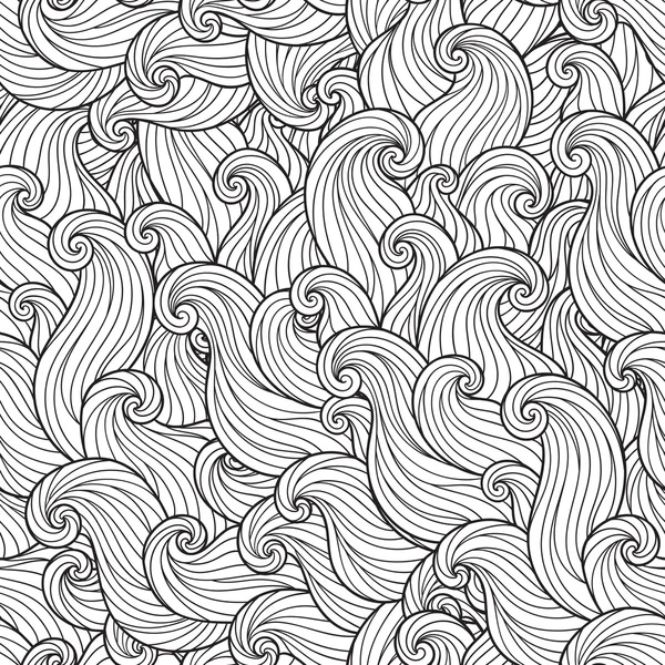 Seamless Pattern for coloring book. — Stock Vector
