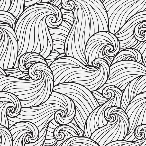 Seamless Pattern for coloring book. — Stock Vector