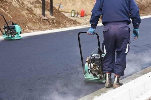 T The road asphalt construction site scenery.he road asphalt construction site scenery.