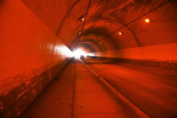 Imagen Fondo Abstracta Escena Pequeño Túnel —  Fotos de Stock