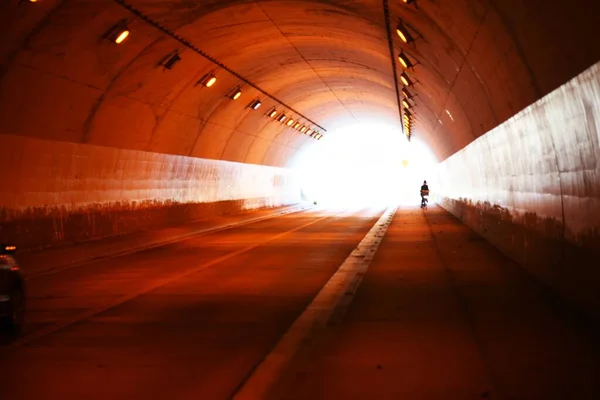 Abstraktes Hintergrundbild Die Szene Eines Kleinen Tunnels — Stockfoto