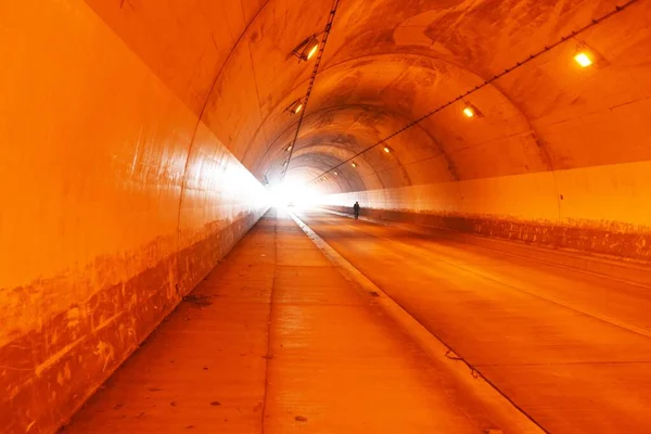 Imagen Fondo Abstracta Escena Pequeño Túnel — Foto de Stock