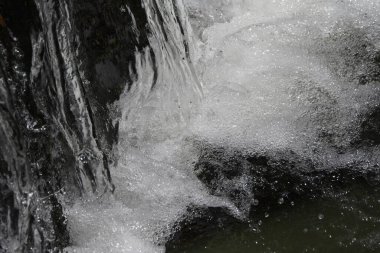 Doğal Soyut Arkaplan / Su Sıçratma Akımı.