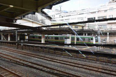 Japonya 'daki ve çevresindeki tren istasyonları.