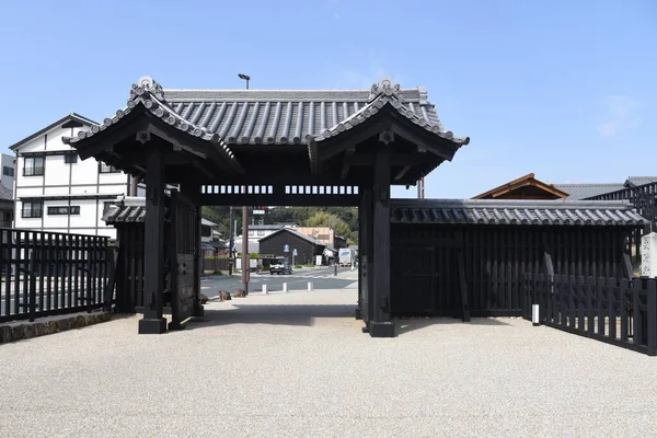 在日本江户时代 1603 1867年 这个地方曾被用作屏障 检查站 — 图库照片