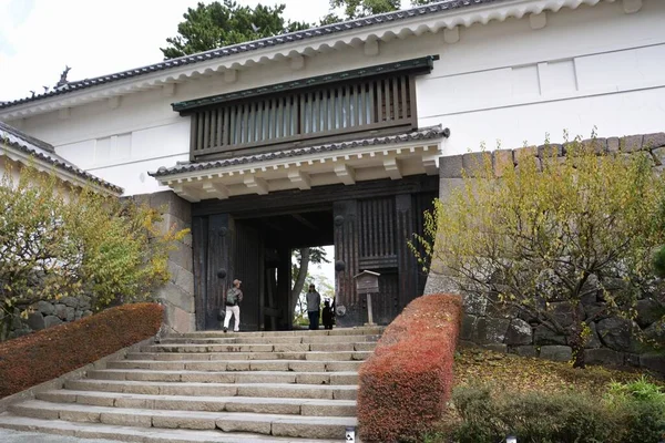 游览日本神奈川县大华市的日本城堡 大华城堡 — 图库照片