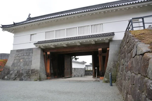 Visite Guidée Château Japonais Château Odawara Dans Ville Odawara Préfecture — Photo