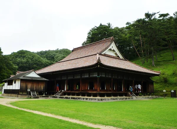 Japonya Daki Turist Çekimi Tarihi Eğitim Tesisleri Shizutani Gakko Okayama — Stok fotoğraf