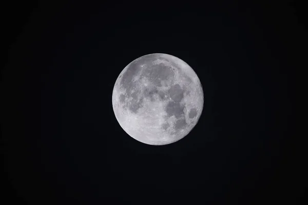 Pleine Lune 21Septembre2021 Japon Nous Avons Habitude Voir Lune Août — Photo