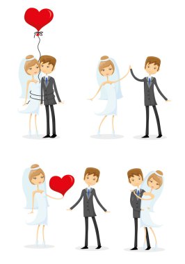 Düğün resimleri set