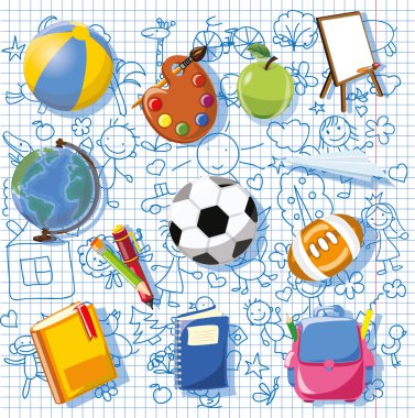 karikatür Okulu simgeler