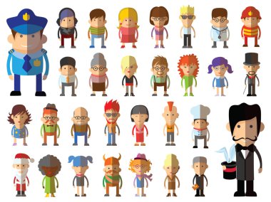 Karakter avatar simgeleri