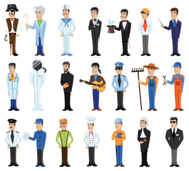 Çizgi film meslekler karakterleri