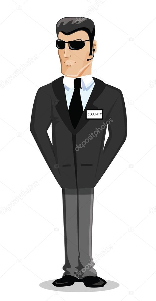 Security bodyguard character Stock Vector Image by ©virinaflora #73927847 Security bodyguard character Stock Vector Image by ©virinaflora #73927847