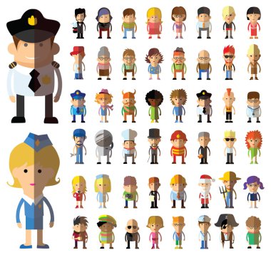 karakter avatar simgeleri