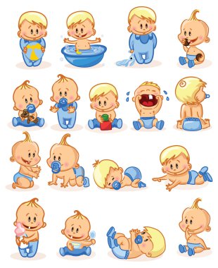 Beyaz bebek çocuklar