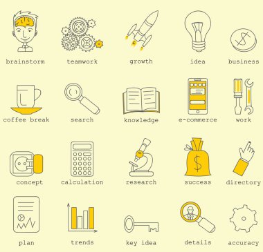 Elements of corporate business work