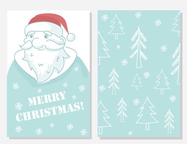 2 Christmas card templates