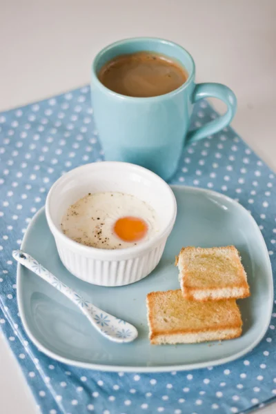 Eggs Cocotte — Stock Photo, Image