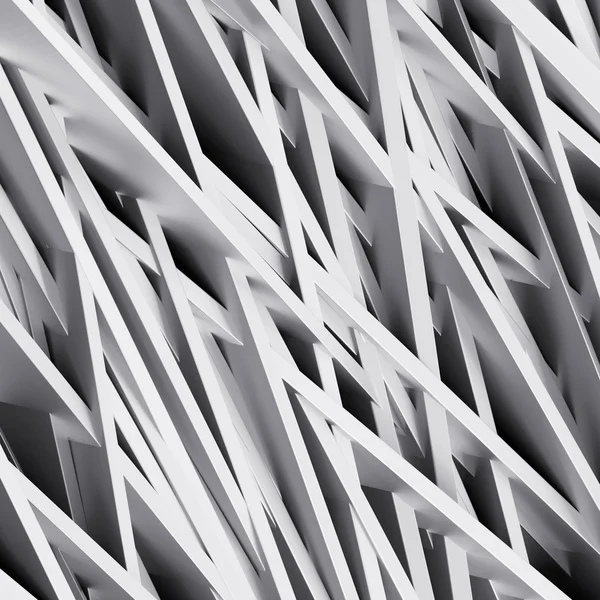 White geometric wallpaper — Stock Photo, Image