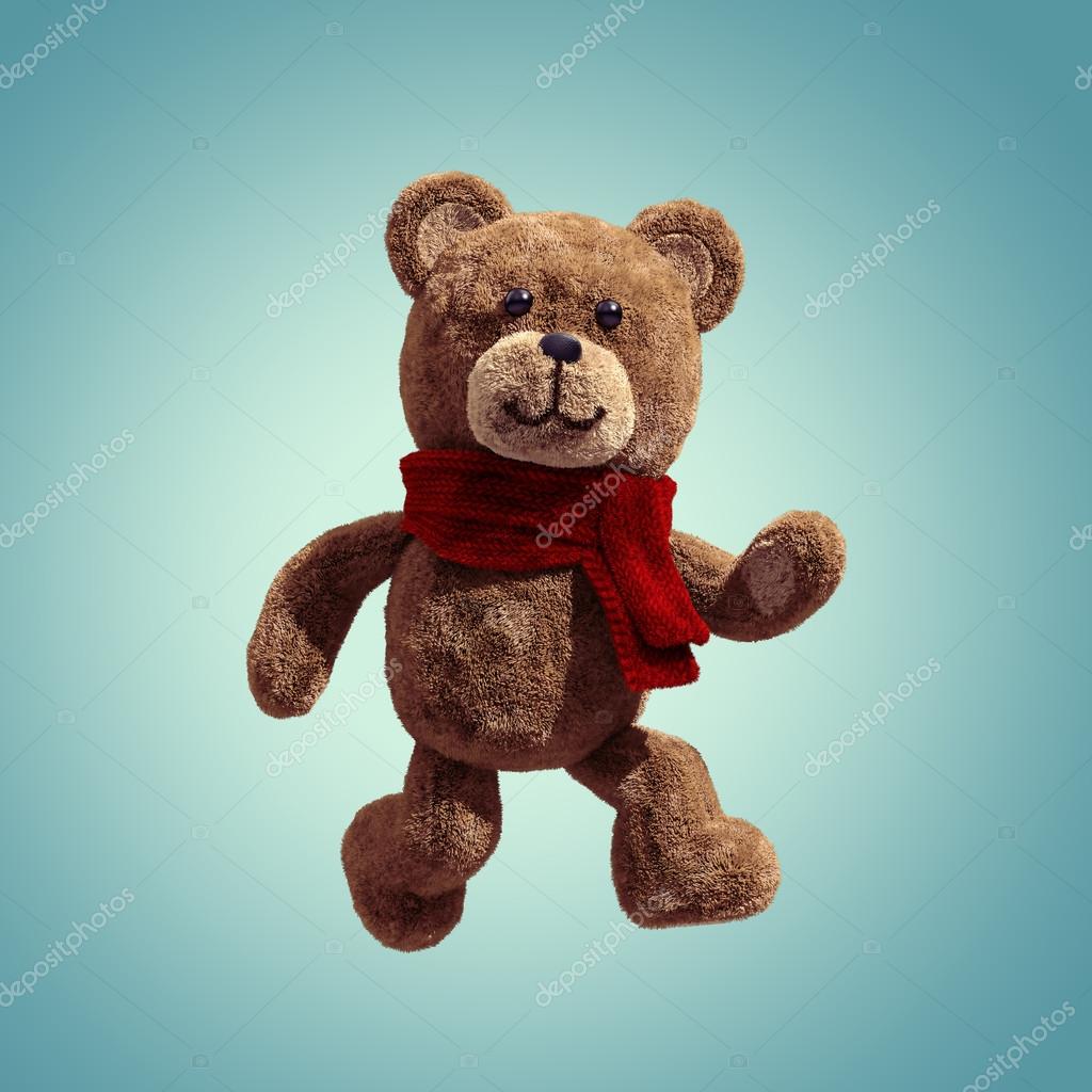 walking teddy