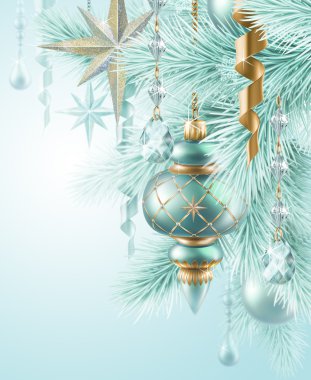 Çam çırpı ve cam topları