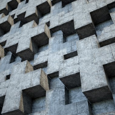 siyah geometrik arka plan