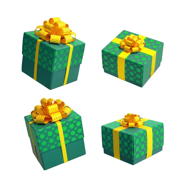 Christmas gift boxes — Stock Photo, Image
