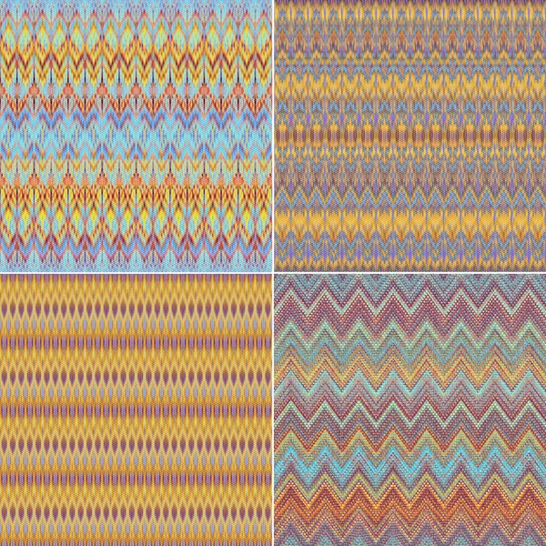 Abstrakt tribal mönster texturer — Stockfoto