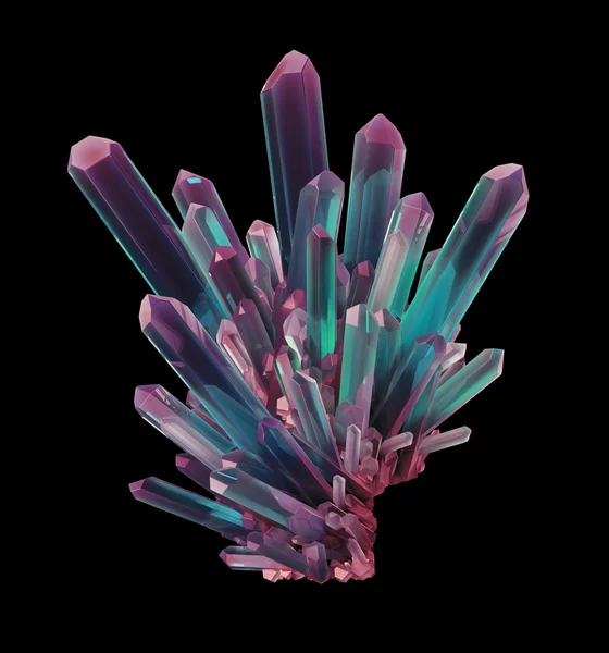 mavi yeşil kristalleri,