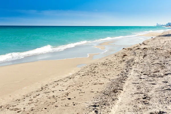 海の近く砂浜海岸 — ストック写真