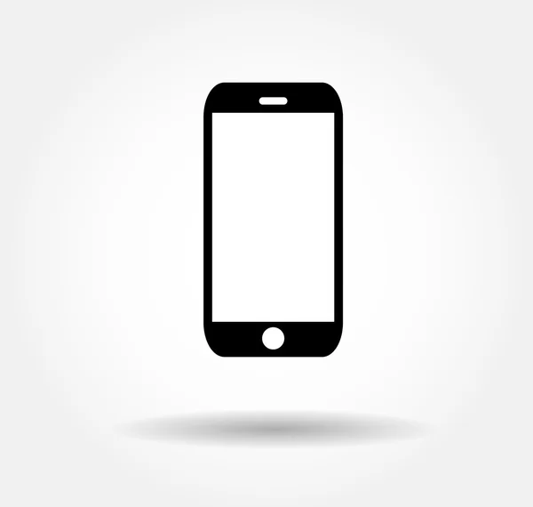 Smartphone platt ikon i iPhone stil. Smartphone Icon Vector. Ikon bild för smartphone. Smartphone-ikon ritning. Smartphone-ikonbild. Smartphone Icon jpg. smartphone ikon art. Smartphone-ikon EPS — Stock vektor