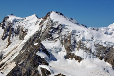 Monte Rosa Dağ Manzaralı